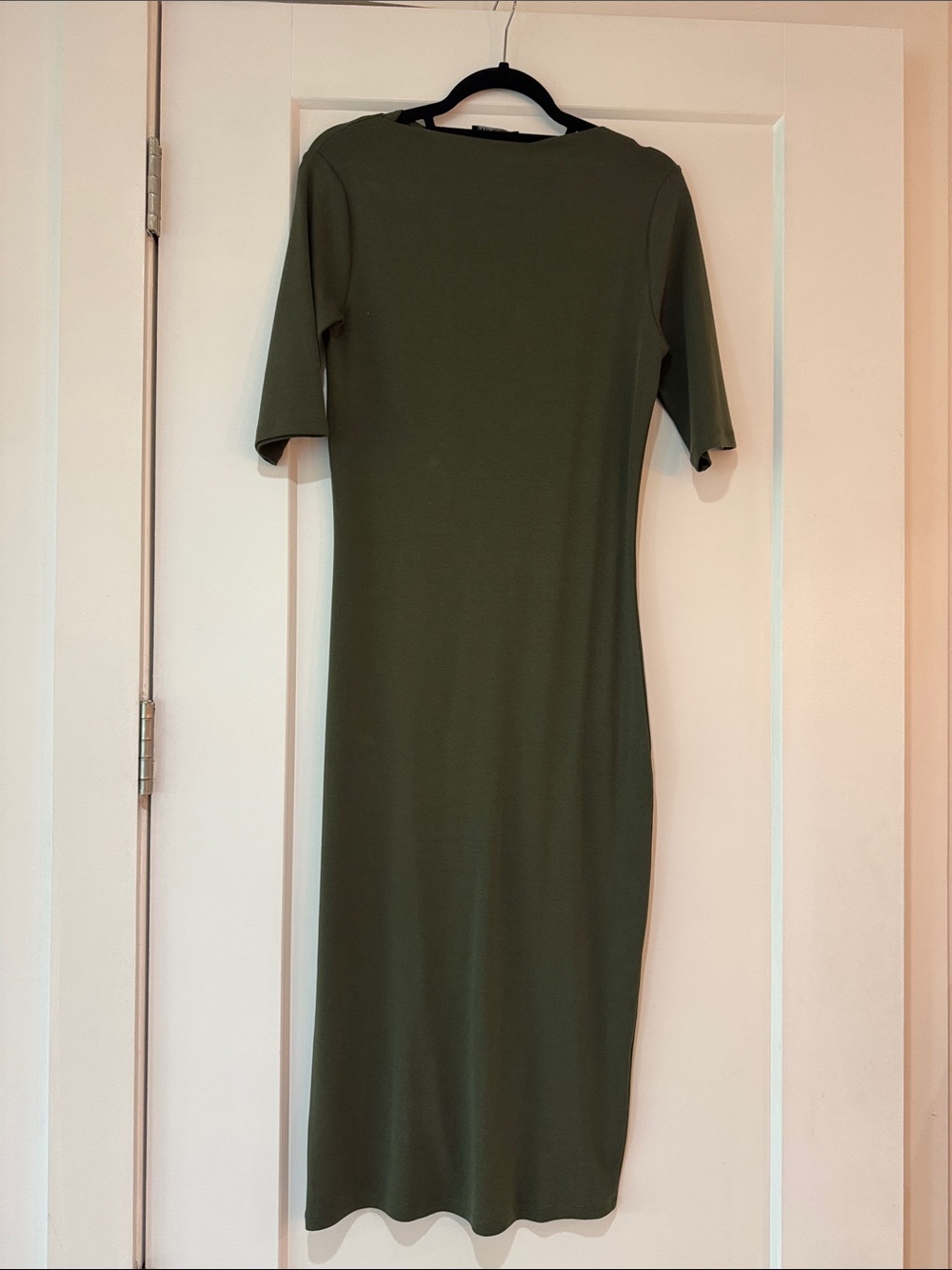 Zara Olive Green Midi Dress
